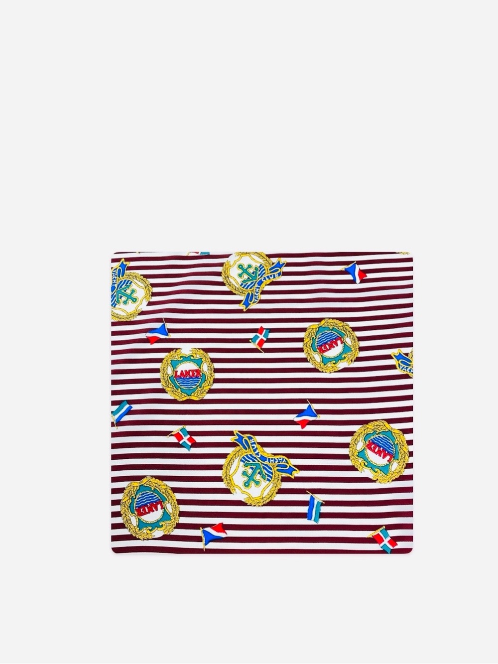 Rare‼️NWT SILKLETTE Yacht Club Fine Silk Bandana / Kerchief - Picture 4 of 4